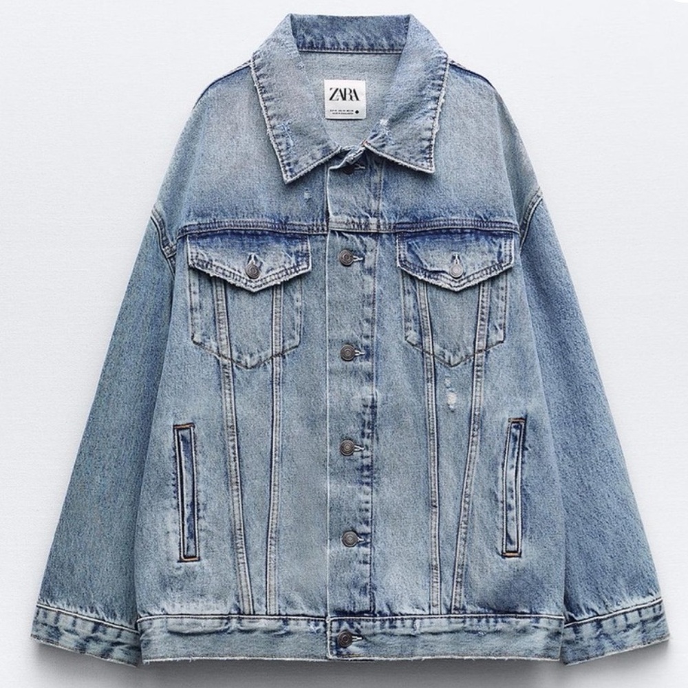 Zara Jean Jacket, Medium Wash